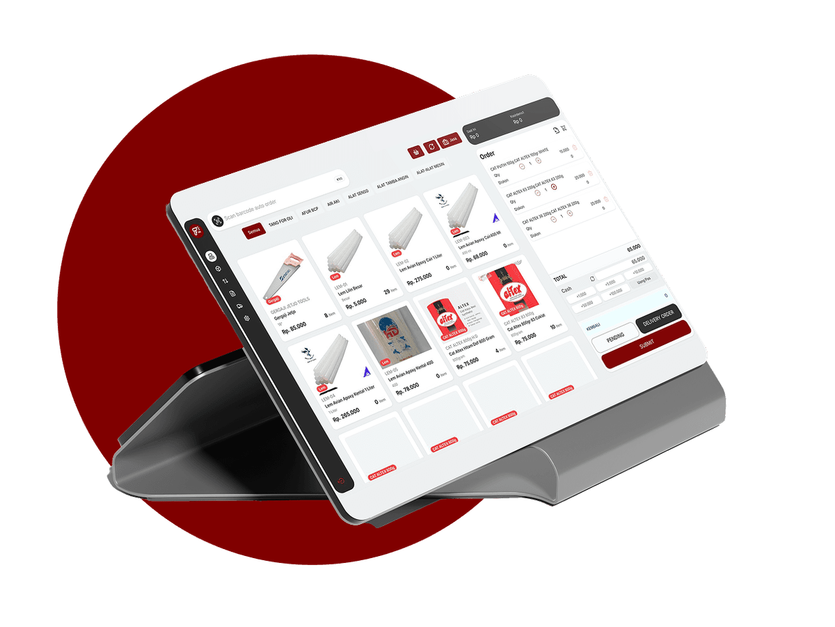 Cashierflow Tablet App
